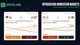 SpeedLabs Launches With $6.5M To Power New Category Of Live Sports Markets