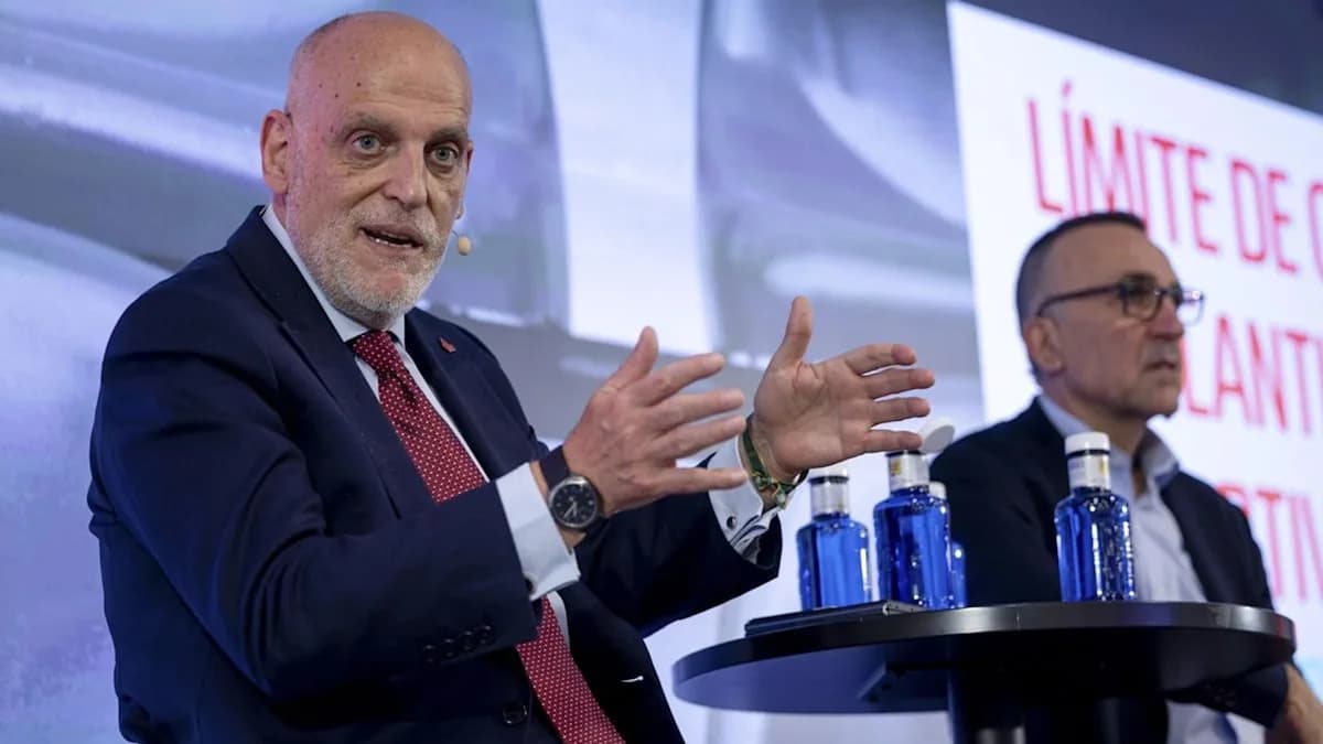Real Madrid seek Tebas exit from LaLiga and RFEF roles
