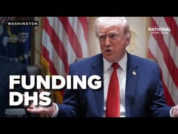 Trump to PAY DHS workers; Congress still working on DEAL