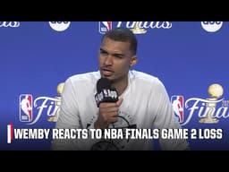 Victor Wembanyama on the Spurs' NBA Finals Game 2 loss vs. Knicks | NBA on ESPN