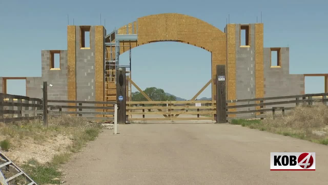 New memorial outside Zorro Ranch removed less than 24 hours later
