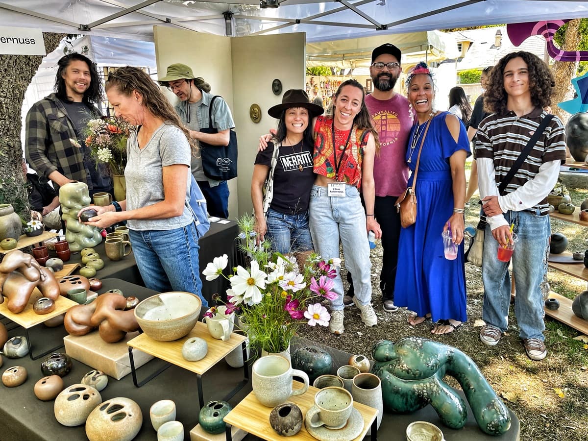 Annual Clay and Glass Festival at the Palo Alto Art Center