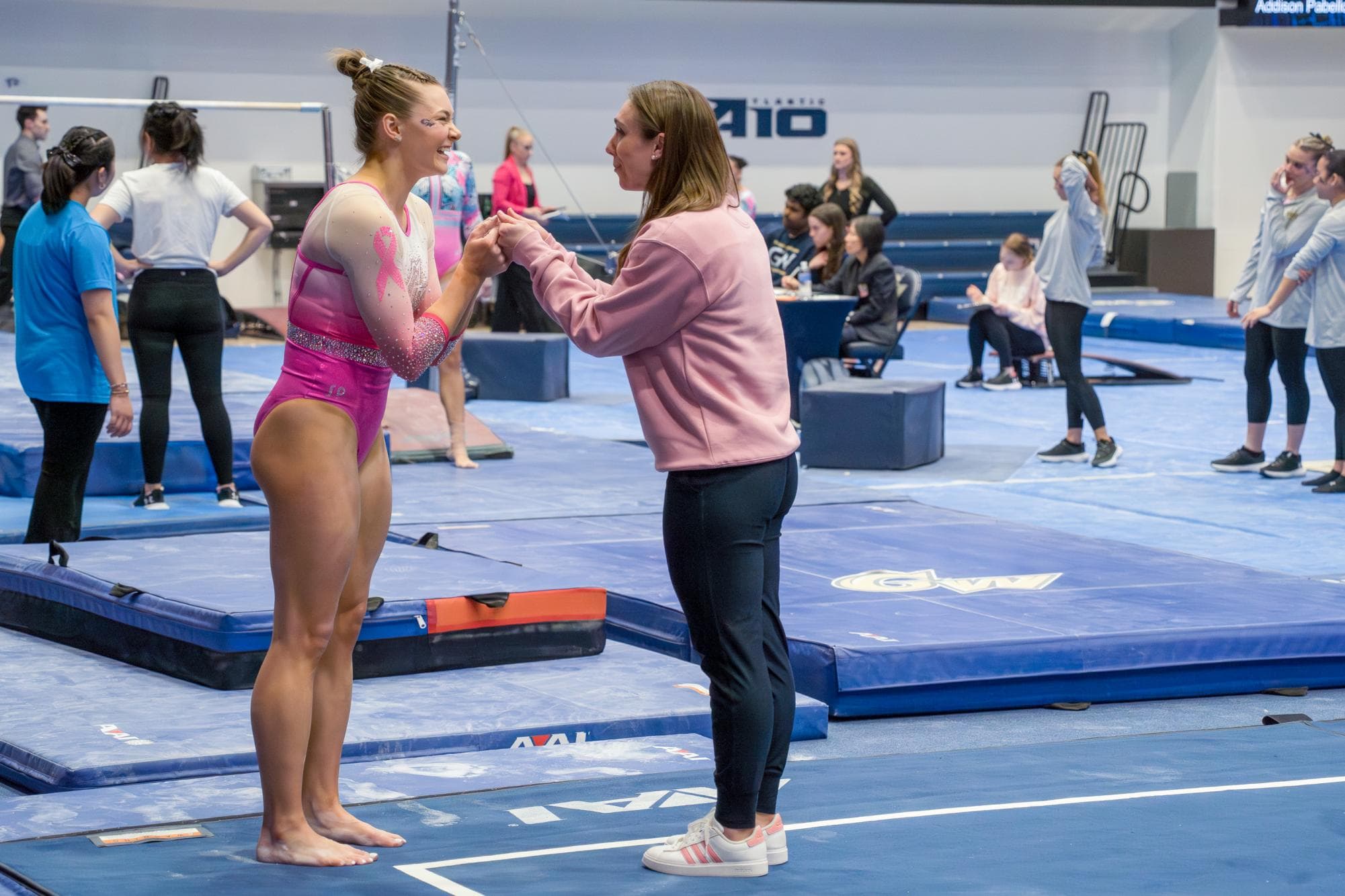 Gymnastics head coach departs after two seasons