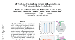 UI-Copilot: Advancing Long-Horizon GUI Automation via Tool-Integrated Policy Optimization