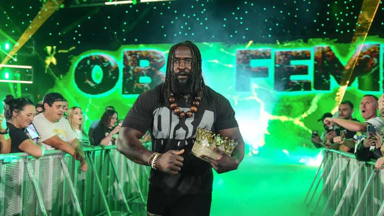 WWE's Oba Femi wins King of the Ring but faces title ...