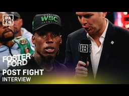 Who is next for O'Shaquie Foster? Shakur? Navarrete? | Post Fight Interview
