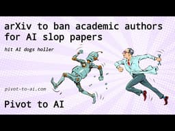 arXiv bans academic authors for AI slop papers