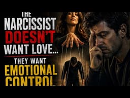 The Narcissist Doesn't Want Love... They Want Emotional Control | Dark Psychology Exposed