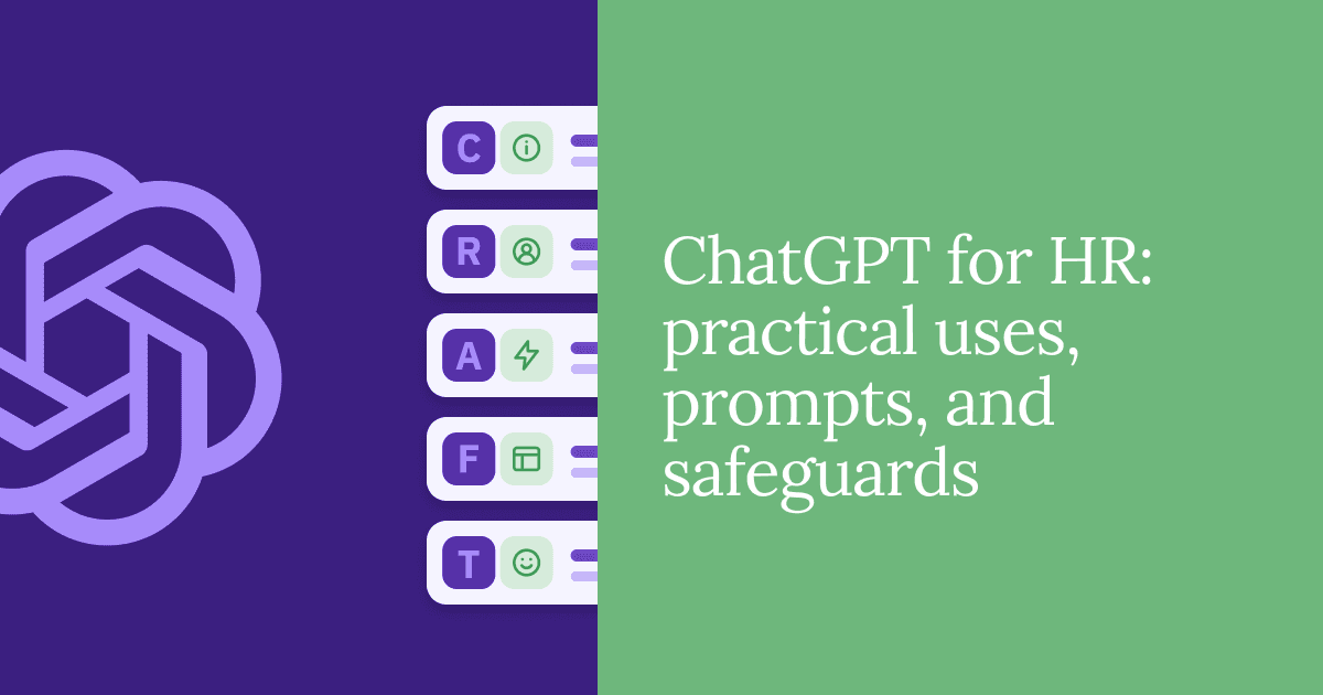 ChatGPT for HR: practical uses, prompts, and safeguards