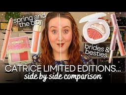 CATRICE LIMITED EDITION MAKEUP COLLECTIONS! Spring And The City vs Brides & Besties Makeup Review