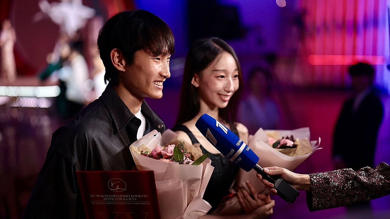 First Korean Duo to Win Gold at Moscow Ballet Competition