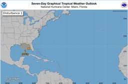 Saturday afternoon Gulf check up as development odds nudge up a bit