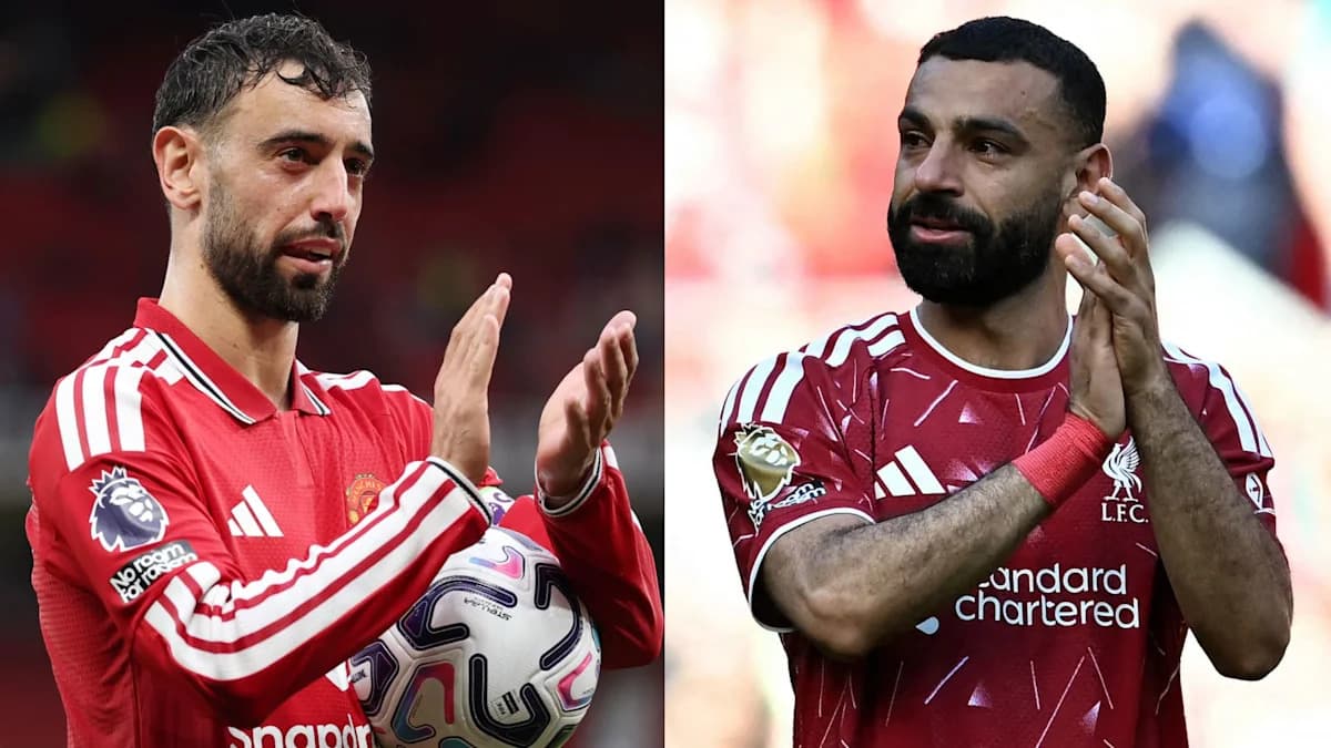 Mohamed Salah used as Bruno Fernandes contract warning for Man ...