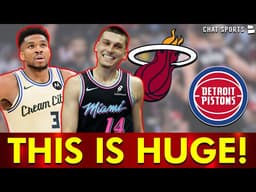 🚨MAJOR REPORT: Detroit Pistons Have Interest In Tyler Herro! This Is BIG For The Miami Heat