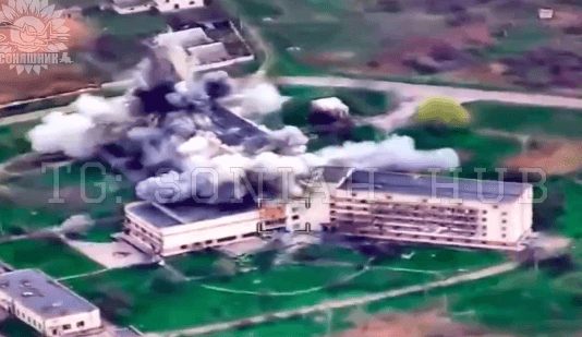 Ukraine’s MiG-29 fighter jet wipes out Russia’s drone operations base using Hammer precision-guided bombs. – Global Defense Corp