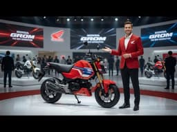 2026 Honda Grom Revealed – The Mini MotoGP Bike Is Back!