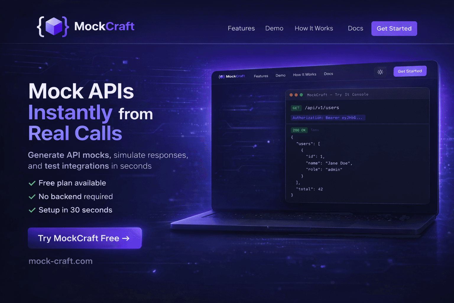 MockCraft