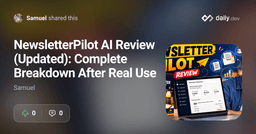 NewsletterPilot AI Review (Updated): Complete Breakdown...