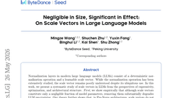 Negligible in Size, Significant in Effect: On Scale Vectors in Large Language Models