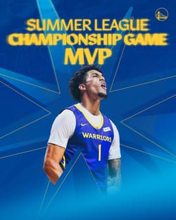 @warriors: MVP Yaxel Lendeborg has a nice ring to it🙂‍↕️ https://t.co/2EZdp0YmJR