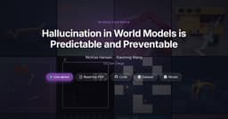 Hallucination in World Models