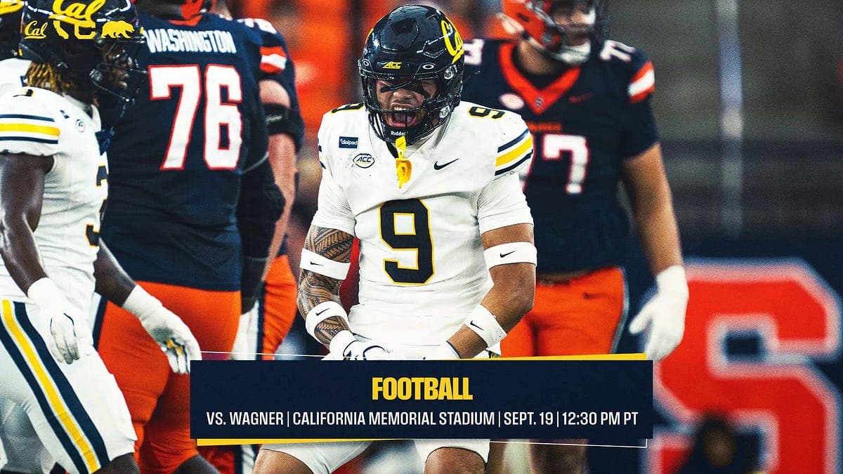 How to Watch Cal v. Wagner College Football: Live Stream and TV Channel