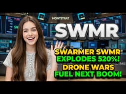 Swarmer SWMR Explodes 520%! Drone Wars Fuel Next Boom! | SWMR Stock Analysis