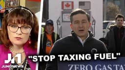 Poilievre torches Carney over sky-high gas prices