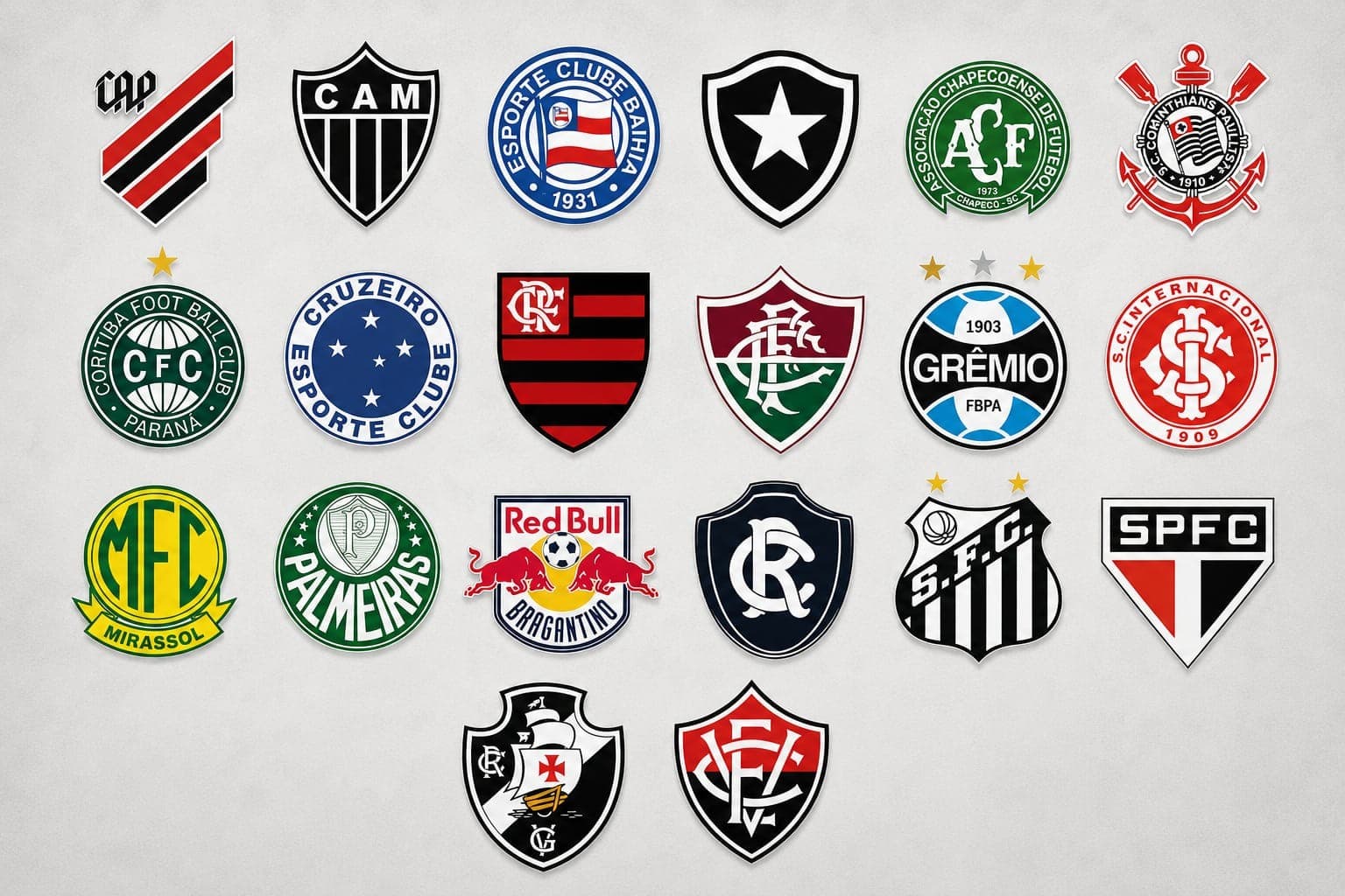 Veja o que está acontecendo no futebol brasileiro