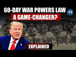Donald Trump To Stop Iran War? White House Faces Congress’ 60-Day Deadline | Explained | US-Iran War