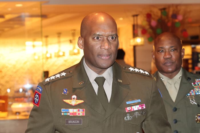 J. Beir Brunson, commander of the U.S. Forces Korea and the commander of the ROK-U.S. Combined Force.. - MK