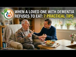 When a Loved One with Dementia Refuses to Eat: 7 Practical Tips