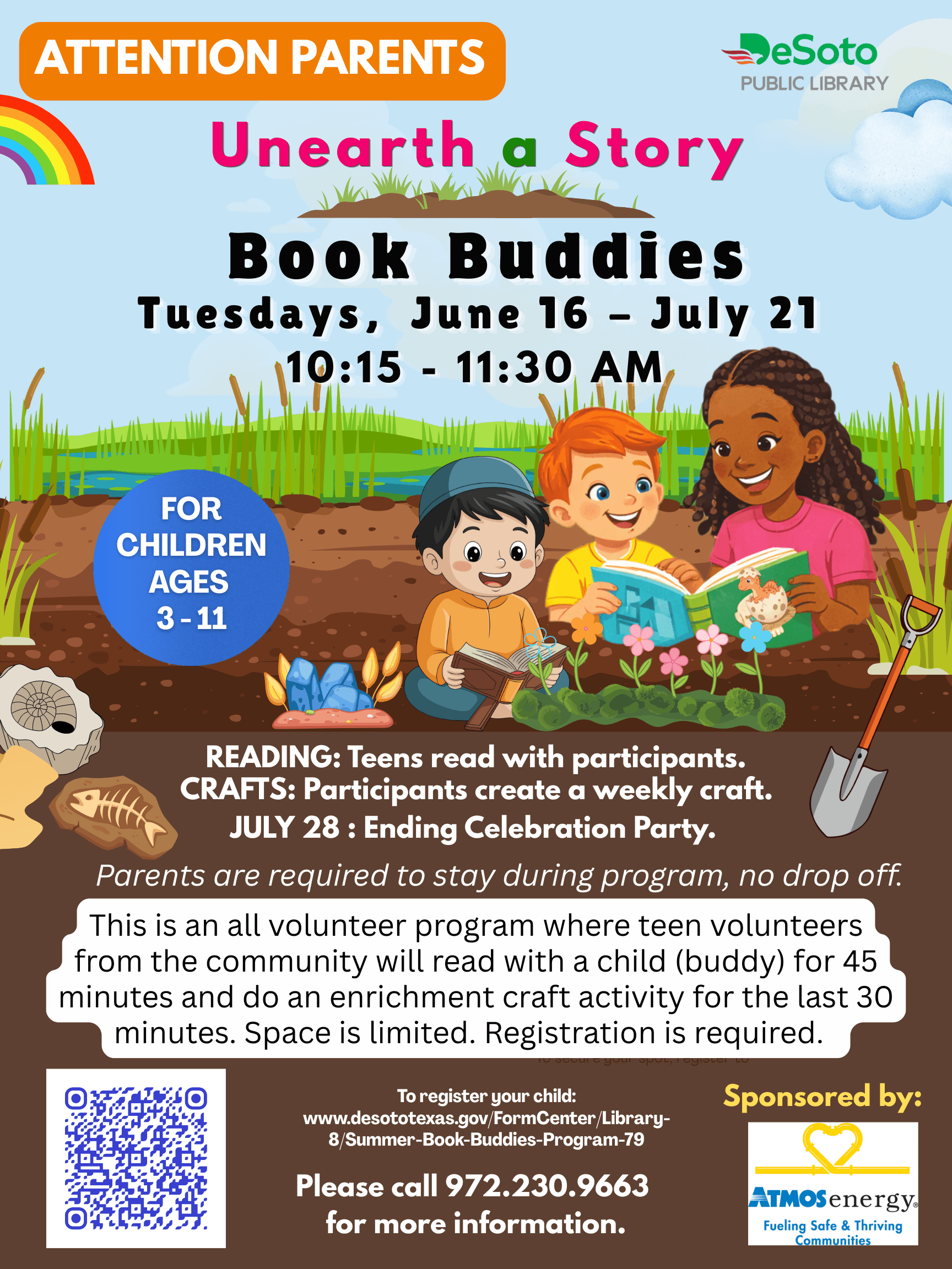 Calendar • Book Buddies - DeSoto, TX