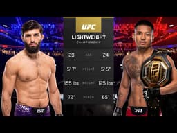 Arman Tsarukyan vs Joshua Van Full Fight - UFC Fight Of The Night
