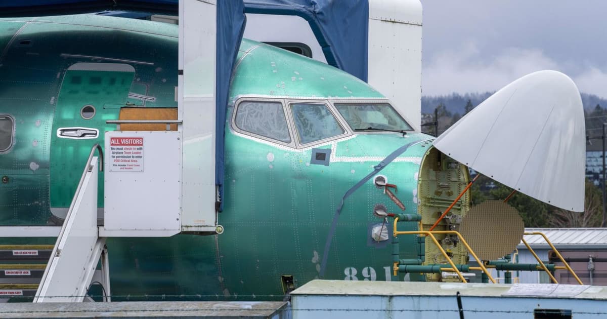 Boeing opens new 737 Max line in Seattle