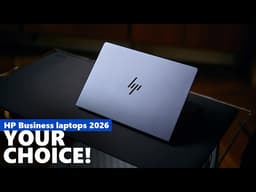 Your next work laptop? - HP's new business and workstation laptops!