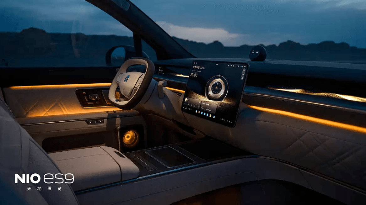 Nio unveils official images of its flagship ES9 SUV with steer-by-wire tech