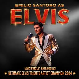 Emilio Santoro as Elvis: What's On: City Varieties Music Hall: Leeds Heritage Theatres