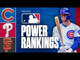 MLB Power Rankings: Cubs move into Top 3, Phillies move up 11 spots as the biggest riser, & More