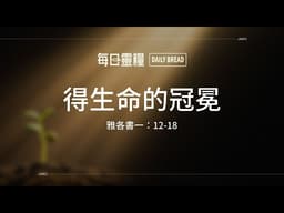 【每日靈糧】雅各書一：12-18｜林育伶牧師_20260518