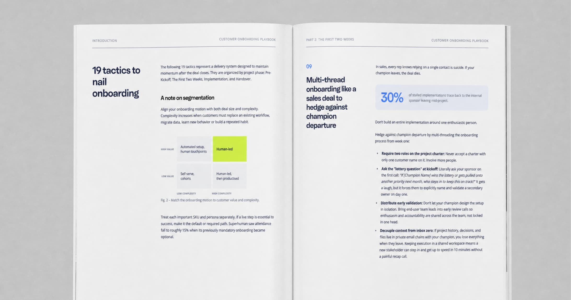 Customer Onboarding Playbook (Free Download)
