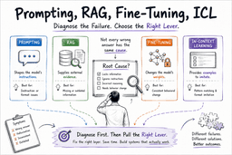 Prompting, RAG, Fine-Tuning, ICL - by Tina Sharma