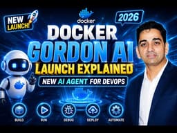 Docker Gordon AI Launch Explained | New AI Agent for DevOps (2026)