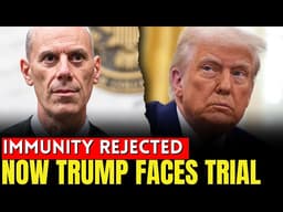 Judge Rules Trump Must Face Civil Trial for January 6 — Immunity Rejected