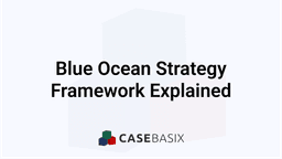 Blue Ocean Strategy Framework Explained - Value Innovation