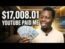 This is How Much YouTube Paid Me In 2025