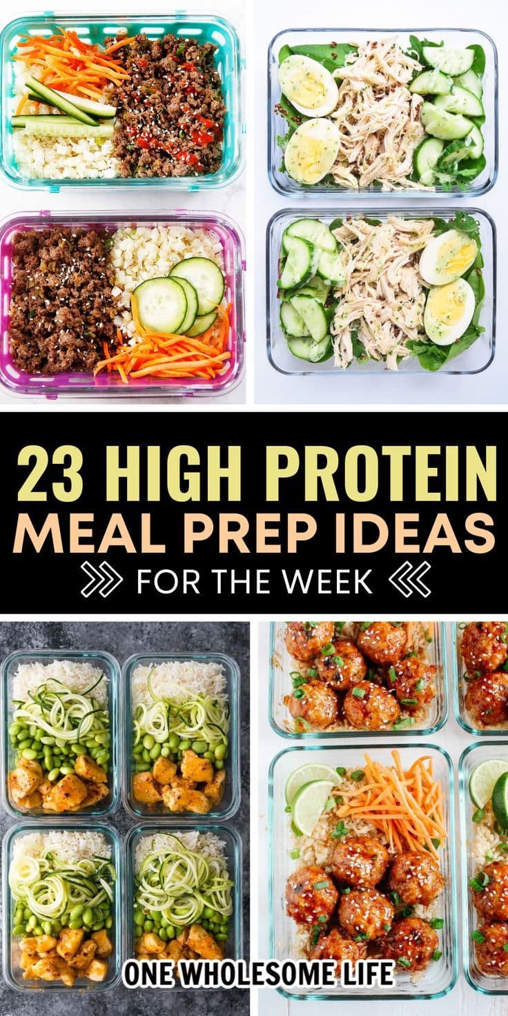 Meal Prep For High Protein Low Carb: Your Ultimate Guide to Sustained Energy and Muscle Growth - Saint Augustines University