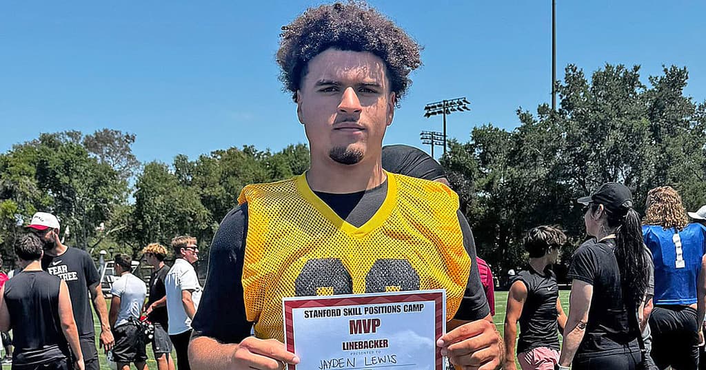Stanford continues to impress local 2028 LB Jayden Lewis