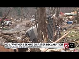 Whitmer requests presidential disaster declaration after March tornadoes in Southwest Michigan