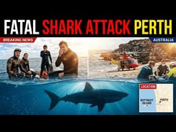 Swimmer Killed in Shark Attack Near Perth | Rottnest Island Tragedy
